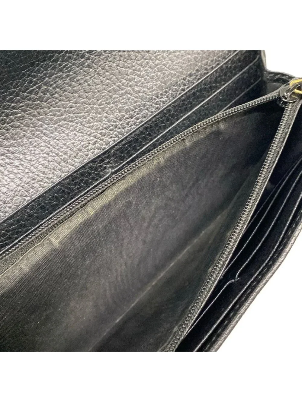 ★SOLD★ Gucci Wallet GG Marmont Black Leather - Picture 5 of 8
